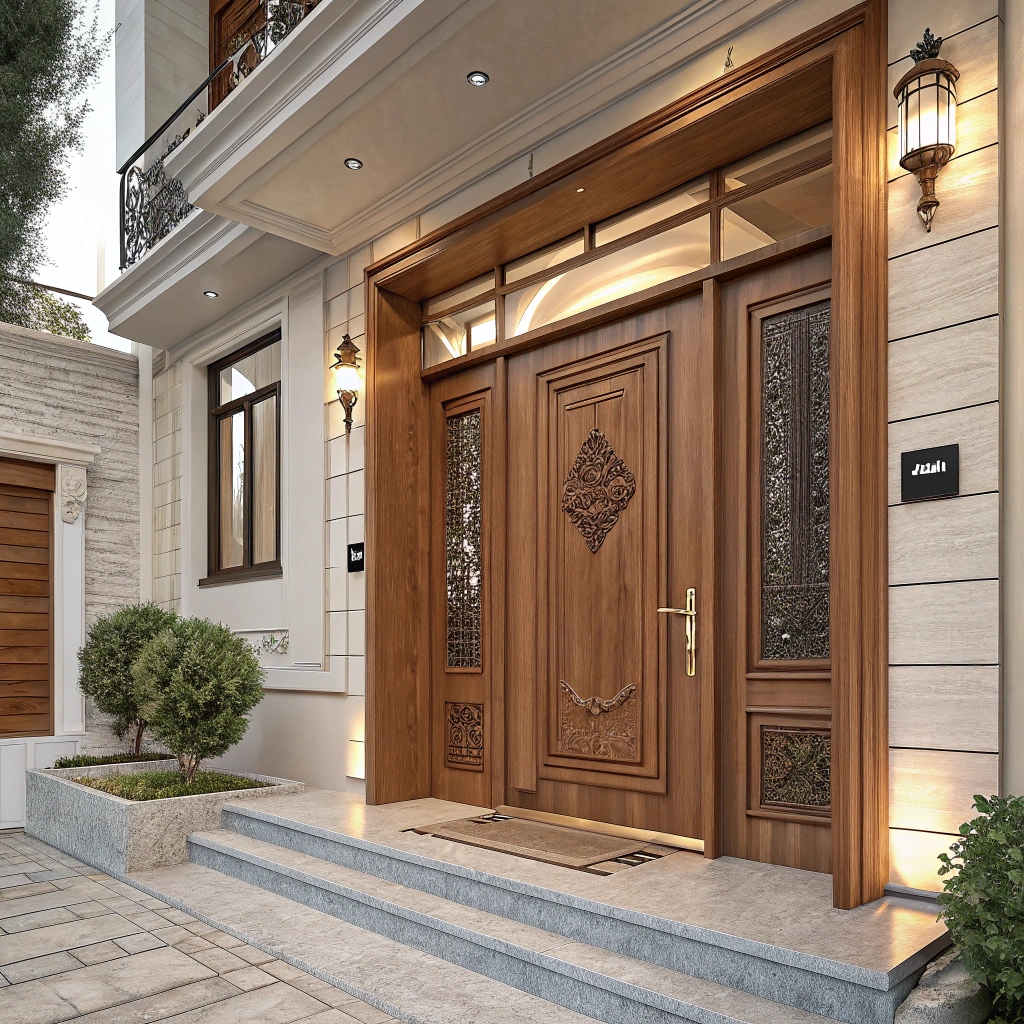 صنعت چوب پارسه فروش درب چوبی یک و نیم لنگه در تهران آزادی